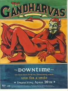 The Gandharvas 1998 Ad- Downtime Advertisement - Foto 1 di 1