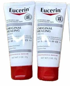 2x Eucerin Original Healing Cream Travel Size - Picture 1 of 3