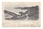 Vintage postcard Island of Jersey - Boulay Bay. Squared circle cds JERSEY 1902