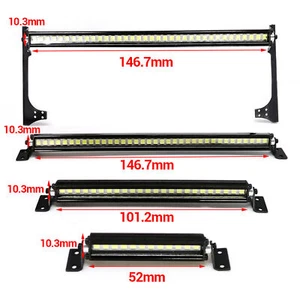 Barra de lámpara de luz LED 1/10 foco para Wrangler Cherokee NUEVO RC coche camión - Imagen 1 de 11