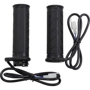 2020-2024 for Can-Am Ryker 600/900 ACE SHOW CHROME Heated Grips Ryker 17-454BK - Picture 1 of 5