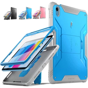 For iPad 10.9 2022 Case Poetic Full-Body Rugged Shockproof Protective Cover - Picture 1 of 10