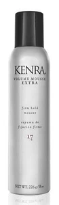 Kenra Professional Volume Mousse Extra 17 - All Hair Types - NEW 8oz - Picture 1 of 8