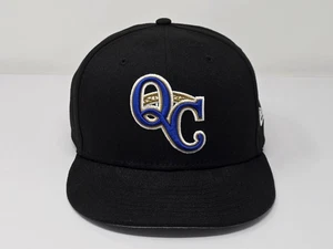 New Era 59FIFTY MiLB Quad Cities River Bandits Official Road Hat 7 3/4 - Picture 1 of 6