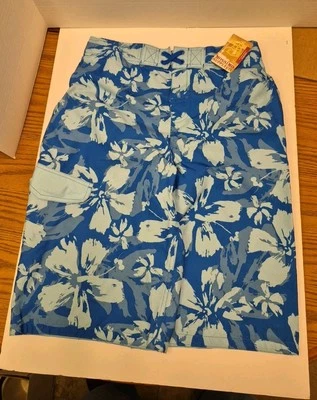 Novo com etiquetas Mossimo Supply Co. Bermuda de natação BOYS XL baús UPF 50+ - Imagem 1 de 4