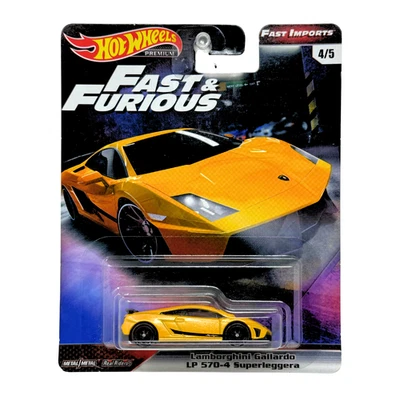 Hot Wheels Premium Fast & Furious Lamborghini Gallardo LP570-4 1:64 Diecast Foto 1 de 4