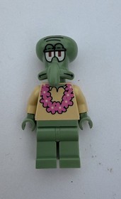 Squidward Lei 3827 3825 Spongebob Squarepants  LEGO&reg; Minifigure Figure