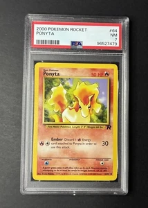 Pokémon Fusée Ponyta PSA 7 2000 - Photo 1/2