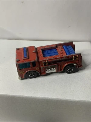 1976 Hot Wheels “Fire Eater” Caminhão de Bombeiros – Vermelho – Vintage - HONG KONG - Imagem 1 de 4