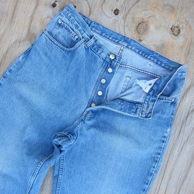 Vintage 90s Polo Country Ralph Lauren Jeans Mens 36x32 Denim Button Fly USA Made - Image 1 of 4