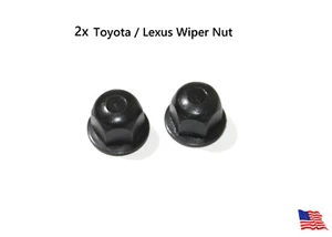 Juego de tuercas de brazo limpiaparabrisas delantero Toyota/Lexus Camry - Tundra - FABRICANTE DE EQUIPOS ORIGINALES - Imagen 1 de 2