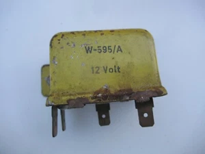 Porsche 911/912 SWB Lights Relay 12V  90161510600 WEHRLE  #13  Bag#2 C#75 - Picture 1 of 4