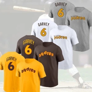 HOT - Steve Garvey #6 San Diego Padres Player Name & Number For Fans - Picture 1 of 11