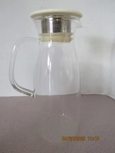 Glass Forelife with Infuser Clear Tempered / Iced Tea / Water Pitcher - Picture 1 of 8