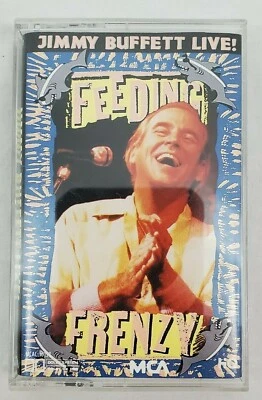 Jimmy Buffet Live!: Feeding Frenzy - Cassette Tape MCA #MCAC10022 - 1990 - Image 1 of 4