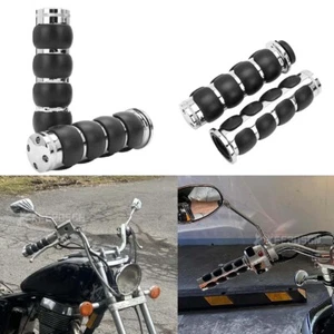 For Suzuki Boulevard M50 Savage 650 1" Motorcycle Handle Bar Hand Grips - Picture 1 of 9