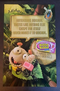 2006 Wrigley's HUBBA BUBBA MAX Bubble Gum Funny Caterpillar - Print Ad/Ad Page - Picture 1 of 1