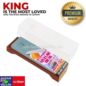King Japanese 220 Grit Knife Sharpening Whetstone Knife Toishi Water Stone G-45 - Bild 1 von 3