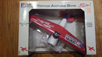 New 1st Edition Cool SPECCAST SENTRY HARDWARE LOCKHEED VEGA 5B AIRPLANE BANK BG - Image 1 of 4