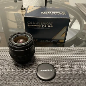 Quantaray-NF AF 1:4-5.6 F=35-80mm Camera Lens for Nikon Clean Works Multi-Coated - Picture 1 of 10