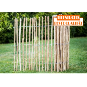 Staketenzaun Holzzaun Imprägniert Staketen Zaun H 80cm Länge 5m Abst. 7-8cm V26 - Bild 1 von 9