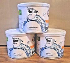 3 x Nutricia Nutilis Clear 175g Food / Drink Thickener - Expiry January 2025