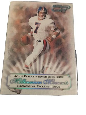 2000 Quantum Leaf Millinnium Moments John Elway - Image 1 of 2
