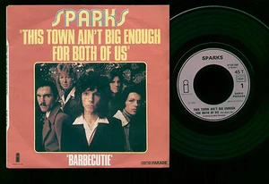 7" SPARKS THIS TOWN AIN'T BIG ENOUGH FOR BOTH OF US / BARBECUTIE MADE IN FRANCE  - Picture 1 of 1