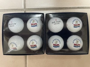 Golf Balls Collectible St Andrews 2 Packs Of 4 Balls New In Box - Picture 1 of 3