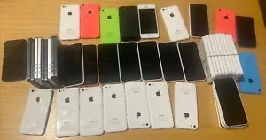 Teléfonos iPhone 5s/5c/5 para repuestos/reparación. 45 unidades - Imagen 1 de 4