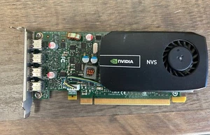 Nvidia Quadro NVS 510 2GB DDR3 PCIe x16 Graphics Card Dell 061P37 - Picture 1 of 3