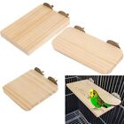 Cage Perches Stand Hanging Platform Square Pedal Hamster Stand Rack Cage Board