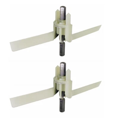 2x Mitnehmer Flügel für Bosch Privileg Küchenmaschine MUM44 MUZ4DS2 0911027 Weiß - Bild 1 von 4