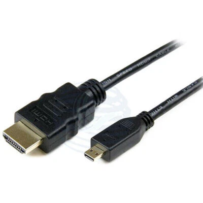 Filo Cavetto Cavo Video Da Hdmi a Micro Hdmi 1 Metro per PC TV Cellulare 1080p - Immagine 1 di 4