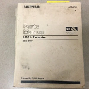 CAT Caterpillar 325C L PARTS MANUAL BOOK CATALOG LIST EXCAVATOR HYDRAULIC sn BFE - Picture 1 of 3