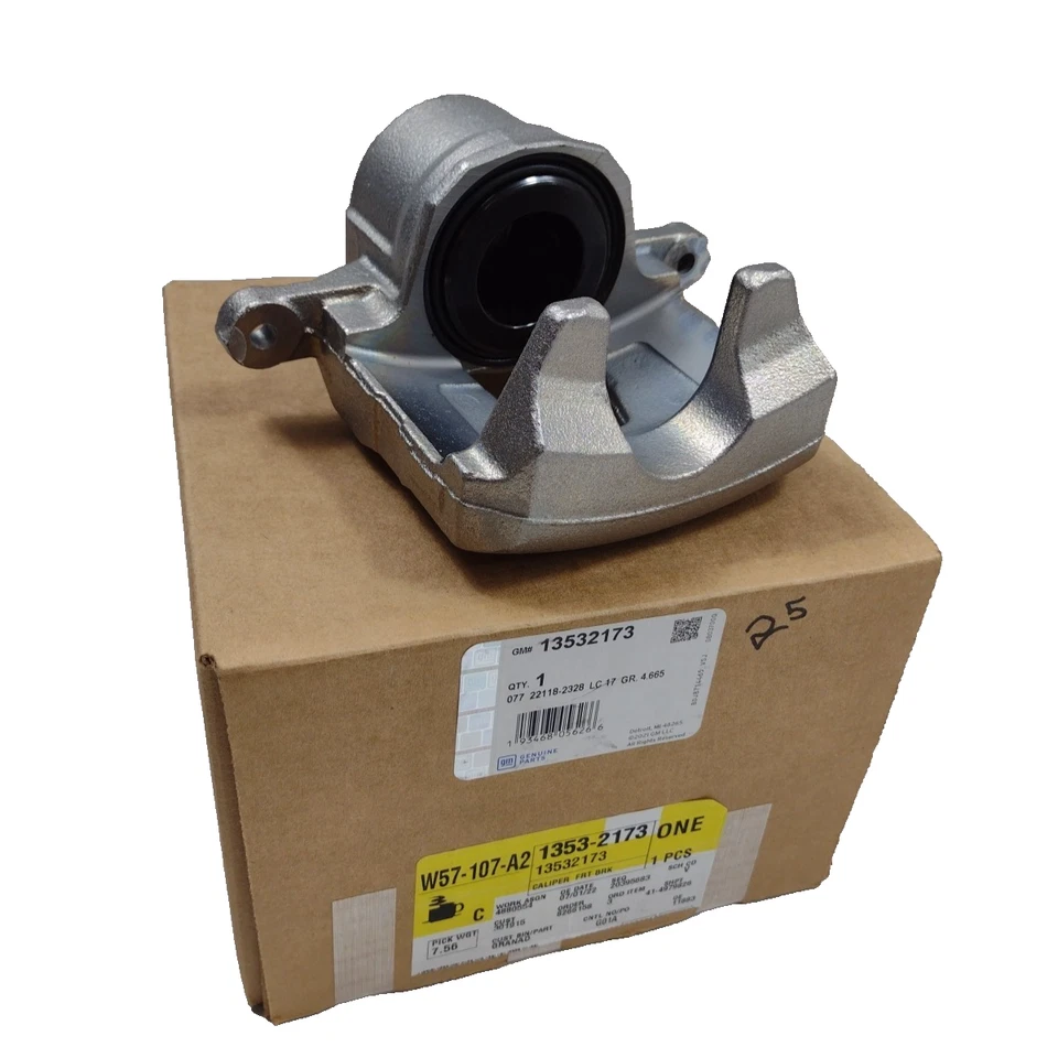Conjunto de pinza de freno lateral del pasajero delantero GM 13532173 original OEM 13532173 Foto 1 de 4