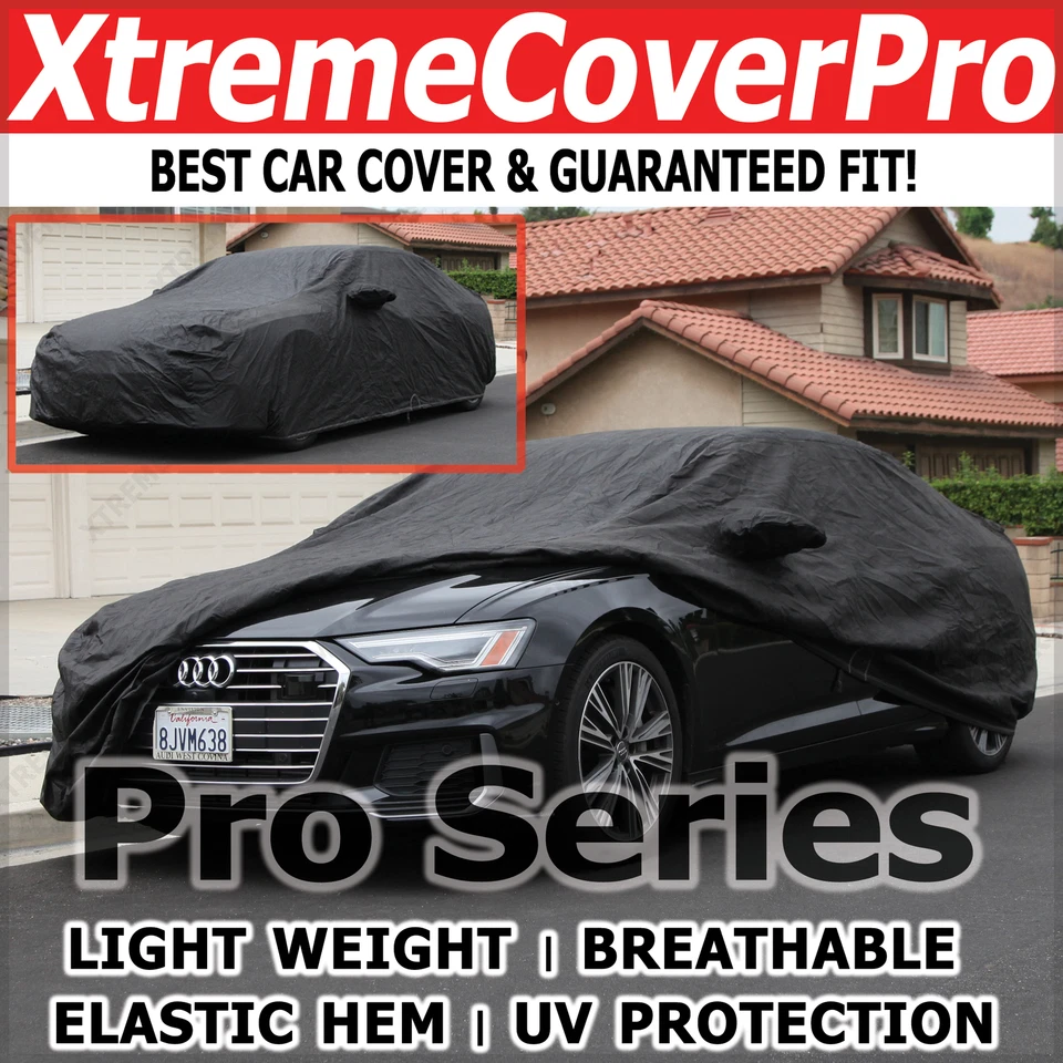 1997 1998 1999 Audi A8 A8L Breathable Car Cover w/MirrorPocket - Image 1 of 4