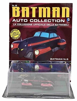 EAGLEMOSS FABBRI AUTO COLLECTION DC COMICS BATMAN 1:43 BATMOBILE N. 5 - Immagine 1 di 4