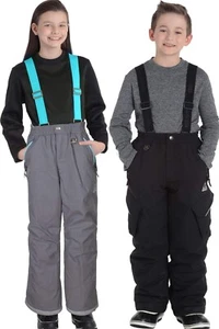 Gerry Unisex Jugend Performance Schneehose mit abnehmbaren Hosenträgern Skihose - Bild 1 von 16