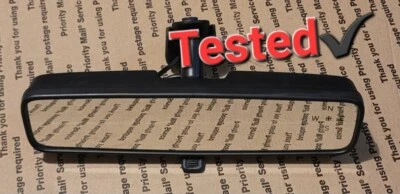 Espejo retrovisor Pilot 2006 2008 Honda interior trasero vidrio con brújula OEM Foto 1 de 4