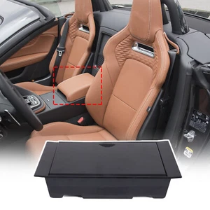 Center Armrest Hidden Compartment Privacy Storage Box For Jaguar F-TYPE 2013+ US - Picture 1 of 15