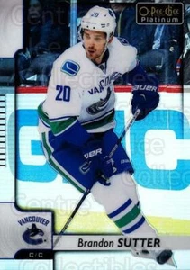 2017-18 O-Pee-Chee Platinum Rainbow #93 Brandon Sutter - Picture 1 of 1