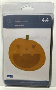 QuicKutz Pumpkin Lifestyle Crafts 4x4 Halloween One Cutting Die Rev-0239-S - Imagen 1 de 2