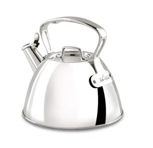 New ALL-CLAD 2-Quart Stainless Steel Tea Kettle - Picture 1 of 2