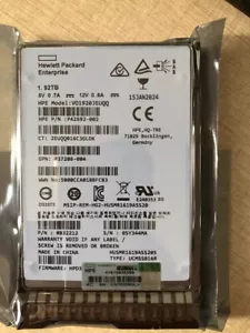 P41536-001 P40511-B21 HPE 1.92TB SAS 12G 2.5" MU GEN10 PLUS V2 Gen11 Server SSD - Picture 1 of 2