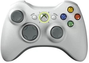 Mando Oficial Xbox 360 Inalámbrico Blanco - Xbox 360 Aceptable - Imagen 1 de 1