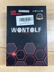 WONTOLF H1 LED HEADLIGHT BULBS 120W 20000LM HIGH POWER SUPER BRIGHT 6000K COOL - Foto 1 di 9
