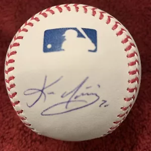 Kevin Youkilis SIGNED OML Baseball B- MLB Autograph 2004 2007 World Series Champ - Picture 1 of 6