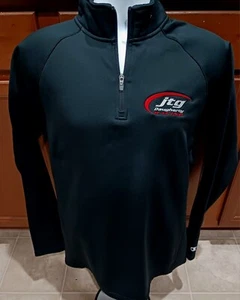 JTG Daugherty Racing Team Issued Medium Zip Shirt NASCAR Stenhouse Buescher AJ - Picture 1 of 13