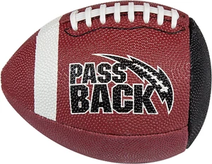 Junior Rubber Football for Youth that Ages 9-13 Training Football-Ships Deflated - Picture 1 of 7